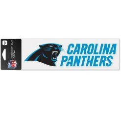 Wincraft Aufkleber 8x25cm - NFL Carolina Panthers