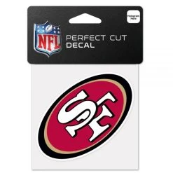Wincraft Aufkleber 10x10cm - NFL San Francisco 49ers