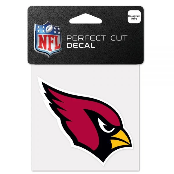 Wincraft Aufkleber 10x10cm - NFL Arizona Cardinals 1 Wincraft Aufkleber 10x10cm - NFL Arizona Cardinals