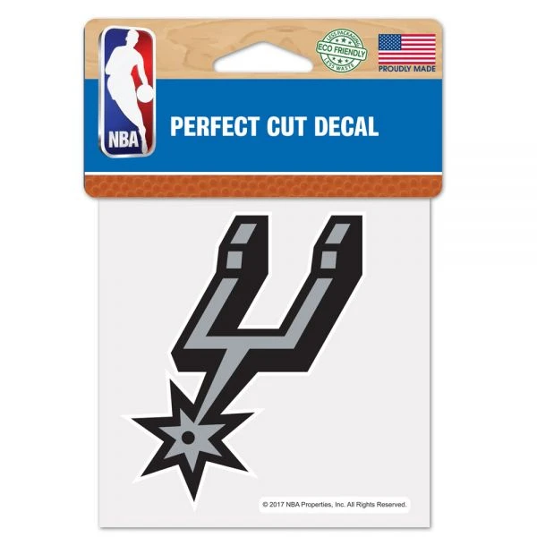 Wincraft Aufkleber 10x10cm - NBA San Antonio Spurs 1 Wincraft Aufkleber 10x10cm - NBA San Antonio Spurs