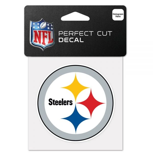 Wincraft Aufkleber 10x10cm - NFL Pittsburgh Steelers 1 Wincraft Aufkleber 10x10cm - NFL Pittsburgh Steelers