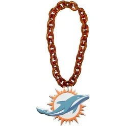 NFL Miami Dolphins 3D FanFave XXL Fanchain Kette