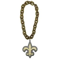 NFL New Orleans Saints 3D FanFave XXL Fanchain Kette