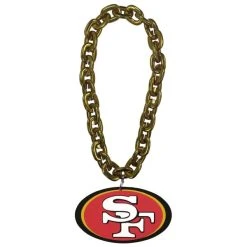 NFL San Francisco 49ers 3D FanFave XXL Fanchain Kette