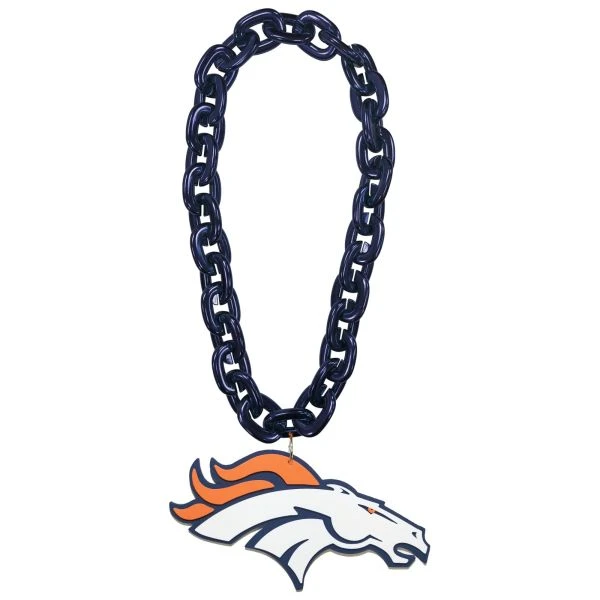 NFL Denver Broncos 3D FanFave XXL Fanchain Kette 1 NFL Denver Broncos 3D FanFave XXL Fanchain Kette