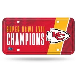Great Branding Kansas City Chiefs Super Bowl LVII Champions License Plate