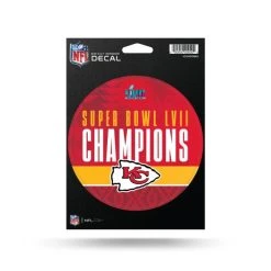 WinCraft Kansas City Chiefs Super Bowl LVII Champions NFL Aufkleber