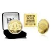 Highland Mint Super Bowl XXX Gold Flip Coin NFL Münze 39mm, Vergoldet