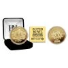 Highland Mint Super Bowl XXXV Gold Flip Coin NFL Münze 39mm, Vergoldet