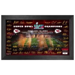 Highland Mint Kansas City Chiefs Super Bowl LVII Signature Gridiron Bild