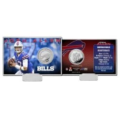 Highland Mint Josh Allen Buffalo Bills NFL Silver Coin Card