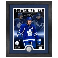 Highland Mint Auston Matthews Toronto Maple Leafs NHL Signature Coin Bild