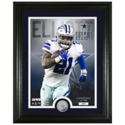 Highland Mint Ezekiel Elliott Dallas Cowboys NFL Signature Coin Bild