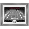 Highland Mint New England Patriots NFL Stadion Silber Coin Bild 40x33cm