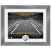 Highland Mint Pittsburgh Steelers NFL Stadion Silber Coin Bild 40x33cm