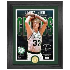 Highland Mint Larry Bird Boston Celtics NBA Signature Coin Bild