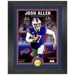 Highland Mint Josh Allen Buffalo Bills NFL Signature Coin Bild