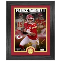 Highland Mint Patrick Mahomes Kansas City Chiefs NFL Signature Coin Bild