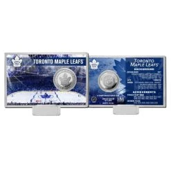 Highland Mint NHL Team History Silver Coin Card - Toronto Maple Leafs