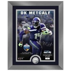 Highland Mint NFL Game Munich Seattle Seahawks DK Metcalf Coin Bild