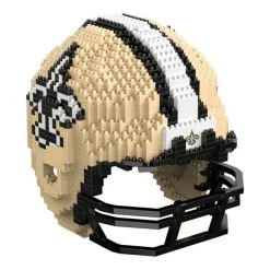 FOCO New Orleans Saints BRXLZ NFL 3D Helm Bausatz