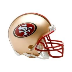 Riddell VSR4 Mini Football Helm - San Francisco 49ers 96-08