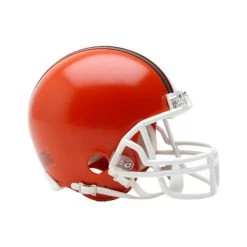 Riddell VSR4 Mini Football Helm - Cleveland Browns 1975-2005