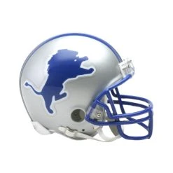 Riddell VSR4 Mini Football Helm - Detroit Lions 1893-2002