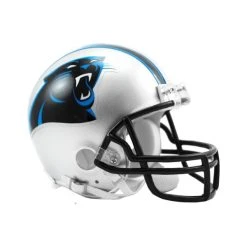 Riddell VSR4 Mini Football Helm - NFL Carolina Panthers
