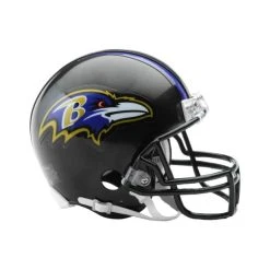Riddell VSR4 Mini Football Helm - Baltimore Ravens