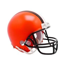 Riddell VSR4 Mini Football Helm - NFL Cleveland Browns