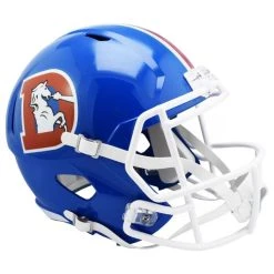 Riddell Speed Replica Football Helm Denver Broncos 1975-1996