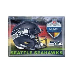 WinCraft NFL Munich Game Kühlschrank-Magnet Seattle Seahawks