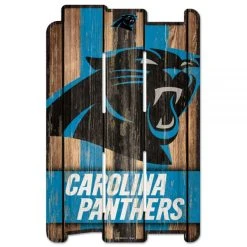 Wincraft PLANK Holzschild Wood Sign - NFL Carolina Panthers