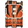 Wincraft PLANK Holzschild Wood Sign - NFL Cincinnati Bengals