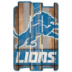 Wincraft PLANK Holzschild Wood Sign - NFL Detroit Lions