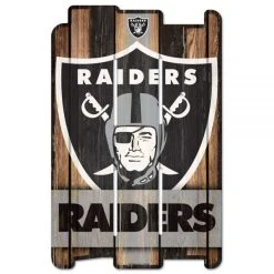 Wincraft PLANK Holzschild Wood Sign - NFL Las Vegas Raiders