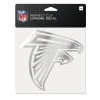 Wincraft Aufkleber 15x15cm - NFL CHROME Atlanta Falcons