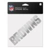 Wincraft Aufkleber 15x15cm - NFL CHROME Cleveland Browns