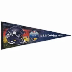WinCraft NFL Munich Game Filz Wimpel 75x30cm - Seattle Seahawks