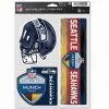 WinCraft NFL MUNICH Aufkleber 3er Set 20x15cm - Seattle Seahawks