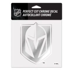Wincraft Aufkleber 15x15cm - NHL CHROME Vegas Golden Knights