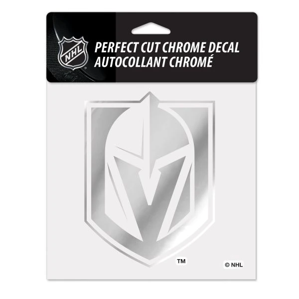 Wincraft Aufkleber 15x15cm - NHL CHROME Vegas Golden Knights 1 Wincraft Aufkleber 15x15cm - NHL CHROME Vegas Golden Knights