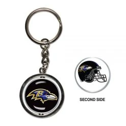 Wincraft SPINNER Schlüsselanhänger - NFL Baltimore Ravens