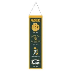 Wincraft NFL Wool Banner 80x20cm NFL Green Bay Packers