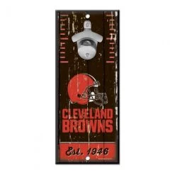 Wincraft Holzschild Mit Flaschenöffner - Cleveland Browns