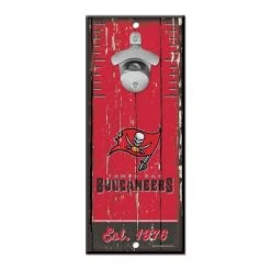 Wincraft Holzschild Mit Flaschenöffner Tampa Bay Buccaneers