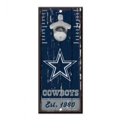 Wincraft Holzschild Mit Flaschenöffner - Dallas Cowboys