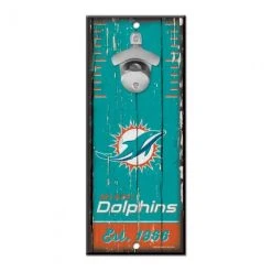 Wincraft Holzschild Mit Flaschenöffner - Miami Dolphins