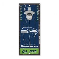 Wincraft Holzschild Mit Flaschenöffner - Seattle Seahawks
